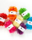 Colorful assorted garland in packaging