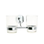 Ποτηροθήκη διπλή γυάλινη ARTION KARAG