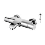 Θερμοστατική μπαταρία λουτρού 67033JW3 PRAXIS