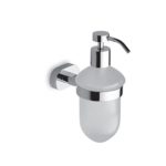 Δοχείο υγρού σαπουνιού γυάλινο NEW OVAL KARAG