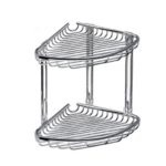 Γωνιακό καλάθι σχαρωτό διπλό RETI 21x21x29cm KARAG