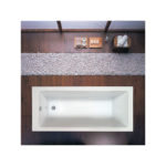 Μπανιέρα ευθύγραμμη με δυνατότητα υδρομασάζ ARIA KARAG