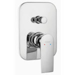 Μίκτης ντους 4 δρόμων ALGEO SQUARE FERRO