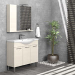 Έπιπλο βάσης με τρείς πόρτες για νιπτήρα επίπλου BASIC KARAG