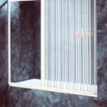 Καμπίνα μπανιέρας πτυσσόμενη τοίχο σε τοίχο ακρυλική HOBBY BATH DOOR KARAG