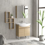 Έπιπλο βάσης με δύο πόρτες για νιπτήρα επίπλου BIANA KARAG - Image 4