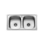 Νεροχύτης κουζίνας διπλός BL 898 KARAG - Image 2