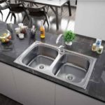 Νεροχύτης κουζίνας διπλός BL 898 KARAG