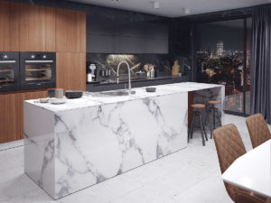 Μπαταρία κουζίνας με εύκαμπτο αποσπώμενο ντους SONATA FERRO - Image 2