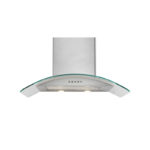 Επίτοιχη καμινάδα κουζίνας με διάφανο κρύσταλλο CTW 190w KARAG - Image 2