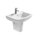 Νιπτήρας με μισοκόλωνο SQUARE KARAG