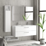 Έπιπλο βάσης με δύο συρτάρια για νιπτήρα επίπλου ELSA KARAG