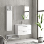 Έπιπλο βάσης με δύο συρτάρια για νιπτήρα επίπλου ELSA KARAG - Image 4