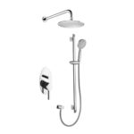 Σετ μπαταρίας εντοιχισμού ντους με μίκτη 4 δρόμων SINAR PRAXIS