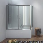 Πλαϊνό σταθερό κρύσταλλο καμπίνας μπανιέρας διάφανο FRORA KARAG