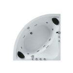 Μπανιέρα γωνιακή με σύστημα υδρομασάζ CONCORDIA KARAG - Image 2