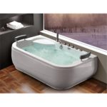 Μπανιέρα ευθύγραμμη με σύστημα υδρομασάζ ELIZA KARAG