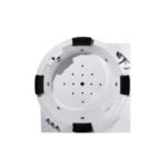 Μπανιέρα γωνιακή με σύστημα υδρομασάζ LIBERA KARAG - Image 2