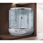 Καμπίνα γωνιακή με σύστημα υδρομασάζ & υδροσάουνας ELENA KARAG
