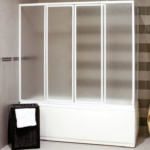 Καμπίνα μπανιέρας τοίχο σε τοίχο ακρυλική KING SATURN KARAG