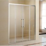 Καμπίνα τοίχο σε τοίχο με διπλή πόρτα MINIMAL 600 KARAG