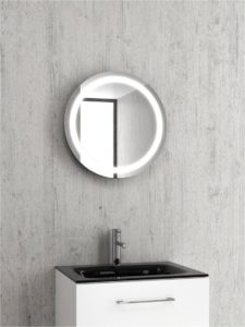 Καθρέπτης με κρυφό φωτισμό LED & ντουλάπι KARAG