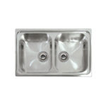 Νεροχύτης κουζίνας διπλός River KARAG