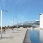 Κολόνα σταθερού ντους εξωτερικού χώρου PRAXIS