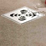 Σιφόνι δαπέδου CONFLUO SQUARE 150mm KARAG