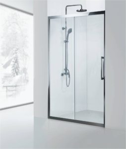 Καμπίνα τοίχο σε τοίχο με κρύσταλλο S/S 400 KARAG