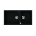 Νεροχύτης κουζίνας διπλός TEKNO 490 ELLECI