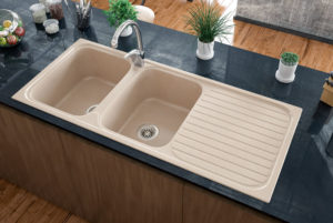 Νεροχύτης κουζίνας διπλός WOLF ELLECI