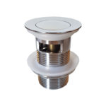 Βαλβίδα νιπτήρος με υπερχείλιση και χρωμέ καπάκι PRAXIS - Image 3