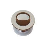 Βαλβίδα νιπτήρος με υπερχείλιση και χρωμέ καπάκι PRAXIS - Image 2