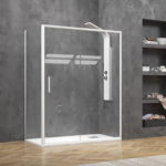 Καμπίνα ορθογώνια με σταθερό κρύσταλλο EFE 400 KARAG - Image 3