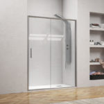 Καμπίνα τοίχο σε τοίχο με διάφανο κρύσταλλο EFE 500 KARAG
