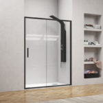 Καμπίνα τοίχο σε τοίχο με διάφανο κρύσταλλο EFE 500 KARAG - Image 2