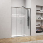 Καμπίνα τοίχο σε τοίχο με διάφανο κρύσταλλο EFE 700 KARAG
