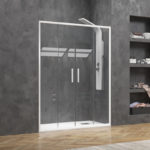 Καμπίνα τοίχο σε τοίχο με διάφανο κρύσταλλο EFE 700 KARAG - Image 3