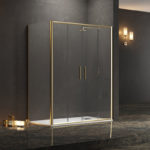 Καμπίνα ορθογώνια με δύο σταθερά κρύσταλλα EFE 600 KARAG - Image 4