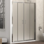 Καμπίνα τοίχο σε τοίχο με διπλή πόρτα FLORA 600 KARAG - Image 2