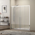 Καμπίνα τοίχο σε τοίχο με κρύσταλλο ELYSIUM 600 KARAG