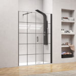 Καμπίνα τοίχο σε τοίχο NERO 6 PORTA KARAG