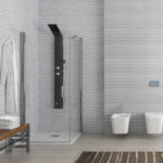 Καμπίνα ορθογώνια με σταθερό κρύσταλλο S 28 KARAG