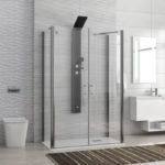 Καμπίνα τετράγωνη με δύο σταθερά κρύσταλλα S 28 SALLON KARAG