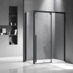 Καμπίνα ορθογώνια με σταθερό κρύσταλλο SANTORINI 500 KARAG - Image 2